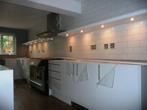 recessed lights