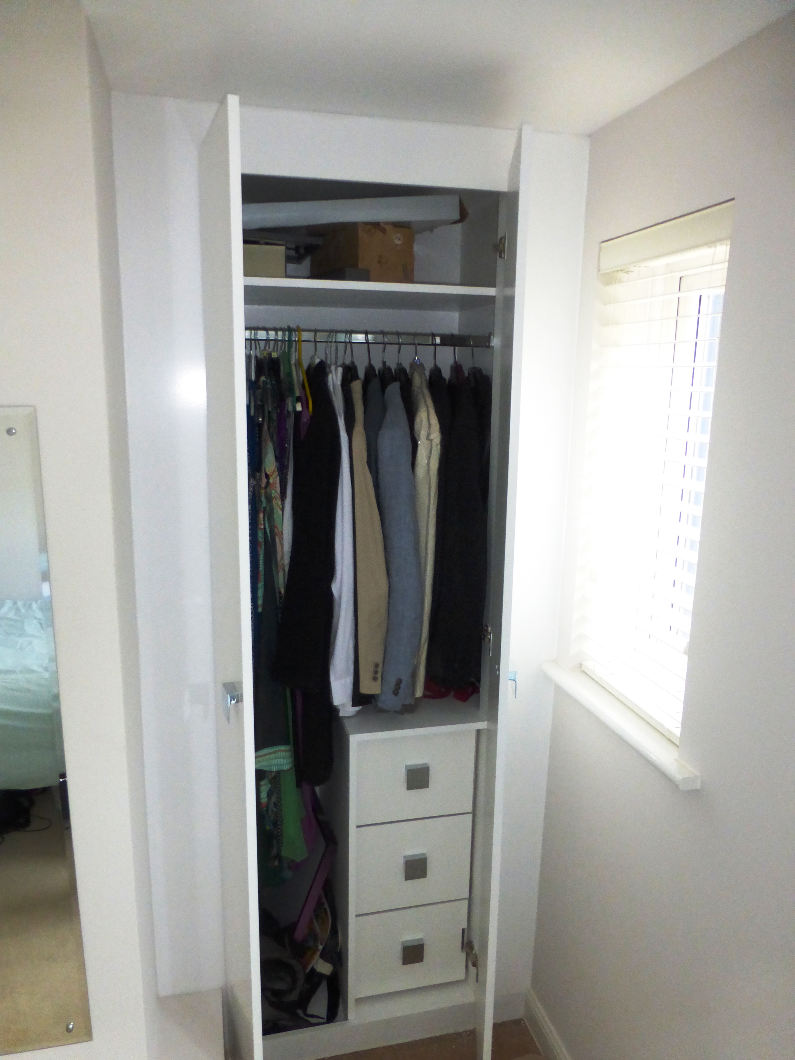 designer gloss  wardrobe