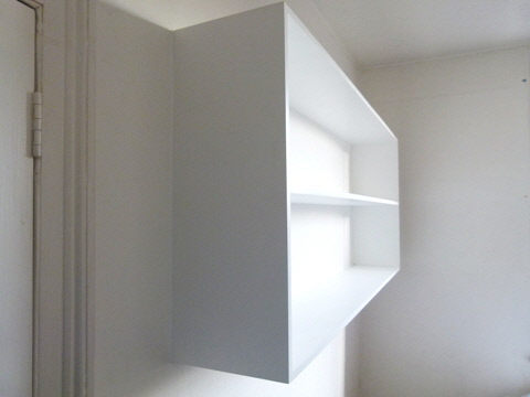 fitted alcove bookcases
