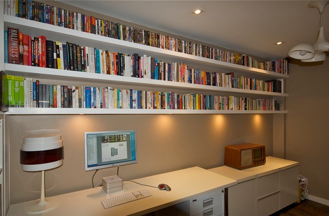 home office cabinets and 

shelving installations