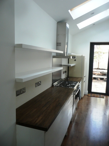 home office cabinets and 

shelving installations