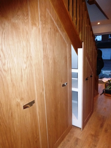 Home Understairs Storage Installations