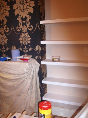 sprayed wardrobes and furniture